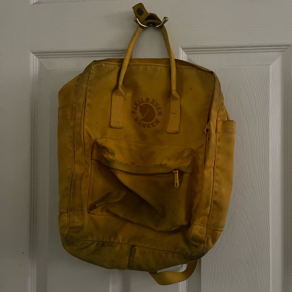 Fjällräven Kanken Yellow Backback